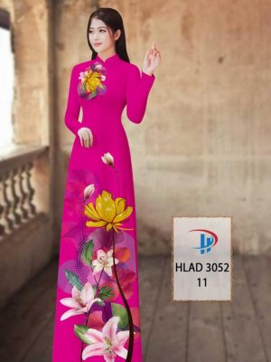 Vải Áo Dài Hoa Ly AD HLAD3052 43